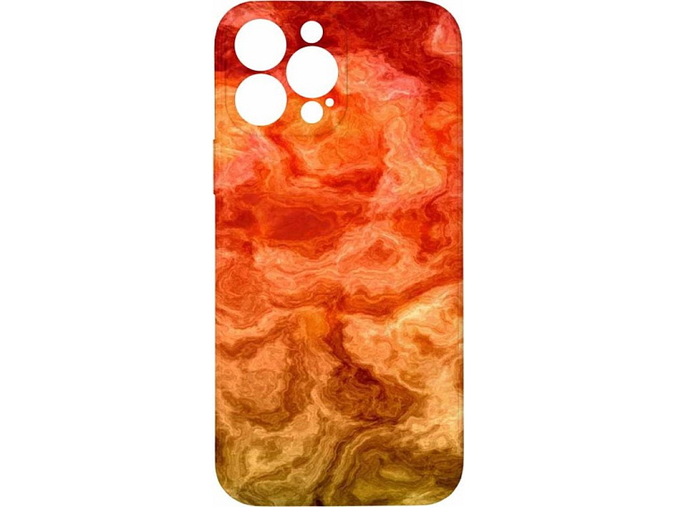 Kryt Ohnivý mramor pro iPhone 13 Pro Max