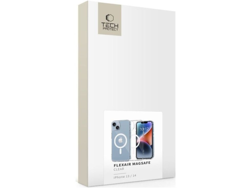 Ochranný kryt na iPhone 13 / 14 - Tech-Protect, FlexAir MagSafe Clear
