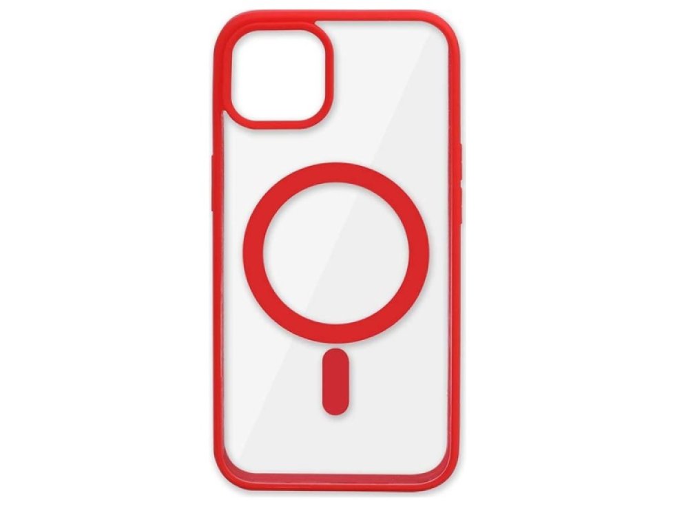 Silikonový obal na iPhone s Magsafe - Červený