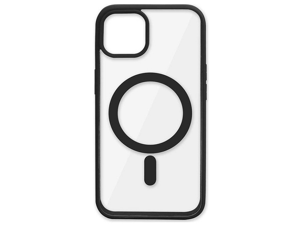 Silikonový obal na iPhone s Magsafe - Černý