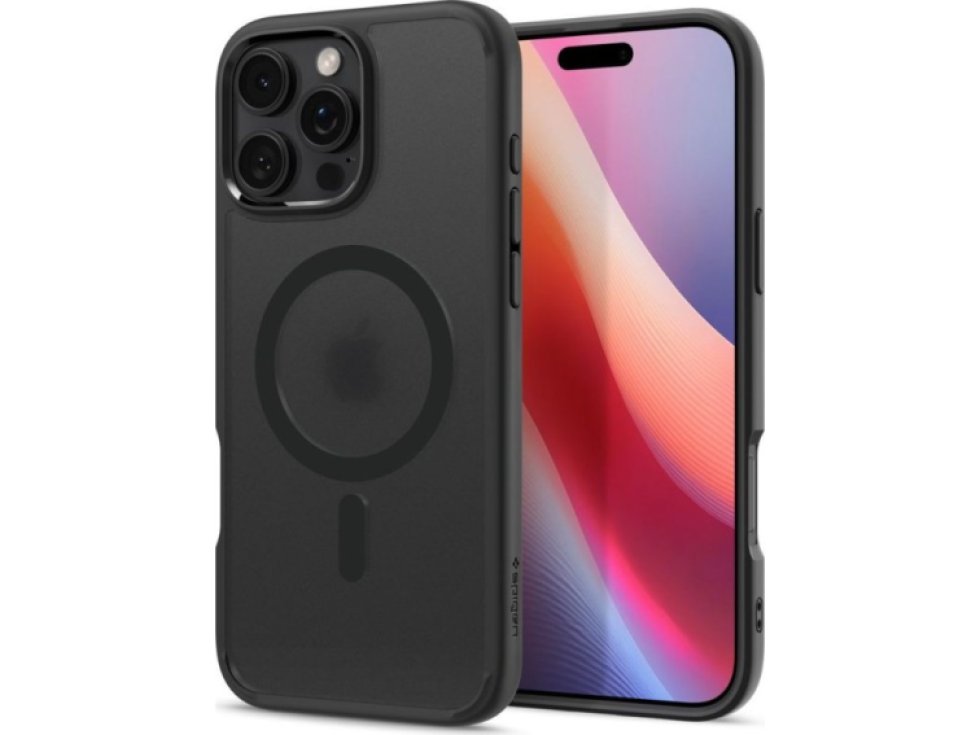 Ochranný kryt na iPhone 16 Pro - Spigen, Ultra Hybrid MagSafe Frost Black