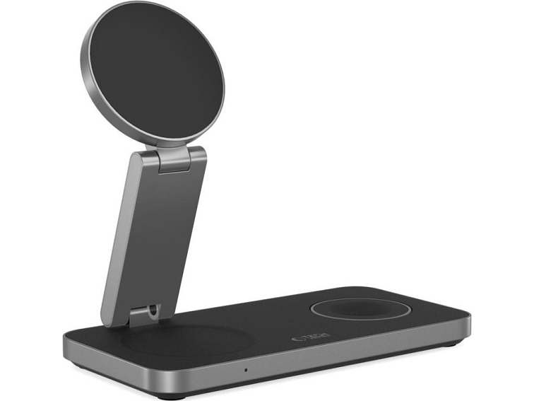 Bezdrátová nabíječka pro iPhone, Apple Watch a AirPods - Tech-Protect, QI15W-A47 Wireless Charger Black