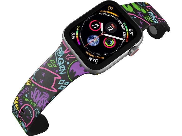 Apple watch řemínek Batman - Graffiti