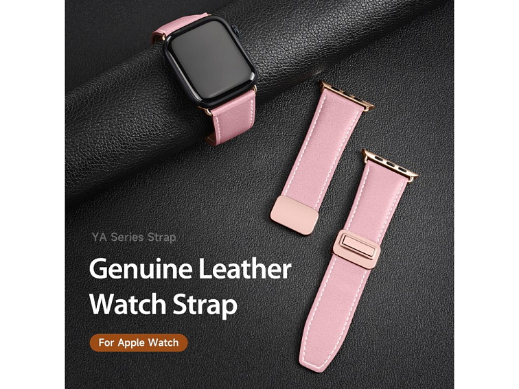 Řemínek na Apple Watch 44mm / 45mm / 46mm / 49mm - DuxDucis, YA Pink