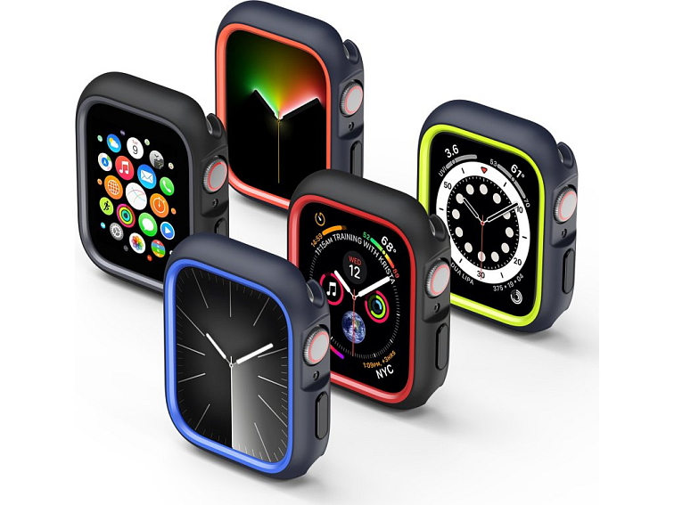 Ochranný kryt na Apple Watch 42mm - DuxDucis, Bamo Midnight/Blue