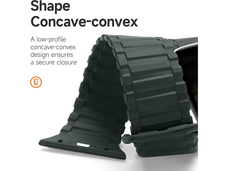 Řemínek pro Apple Watch 38mm / 40mm / 41mm / 42mm - DuxDucis, Armor Green