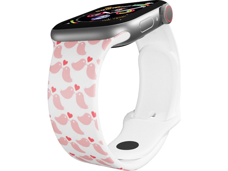 Apple watch řemínek Ptáčci se srdíčkem