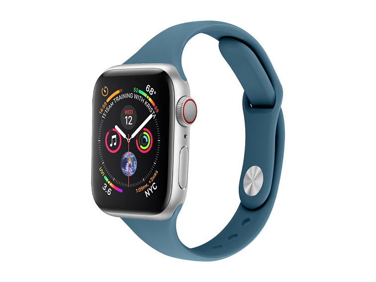 Silikonový tenký řemínek pro Apple Watch 42/44/45/46/49mm