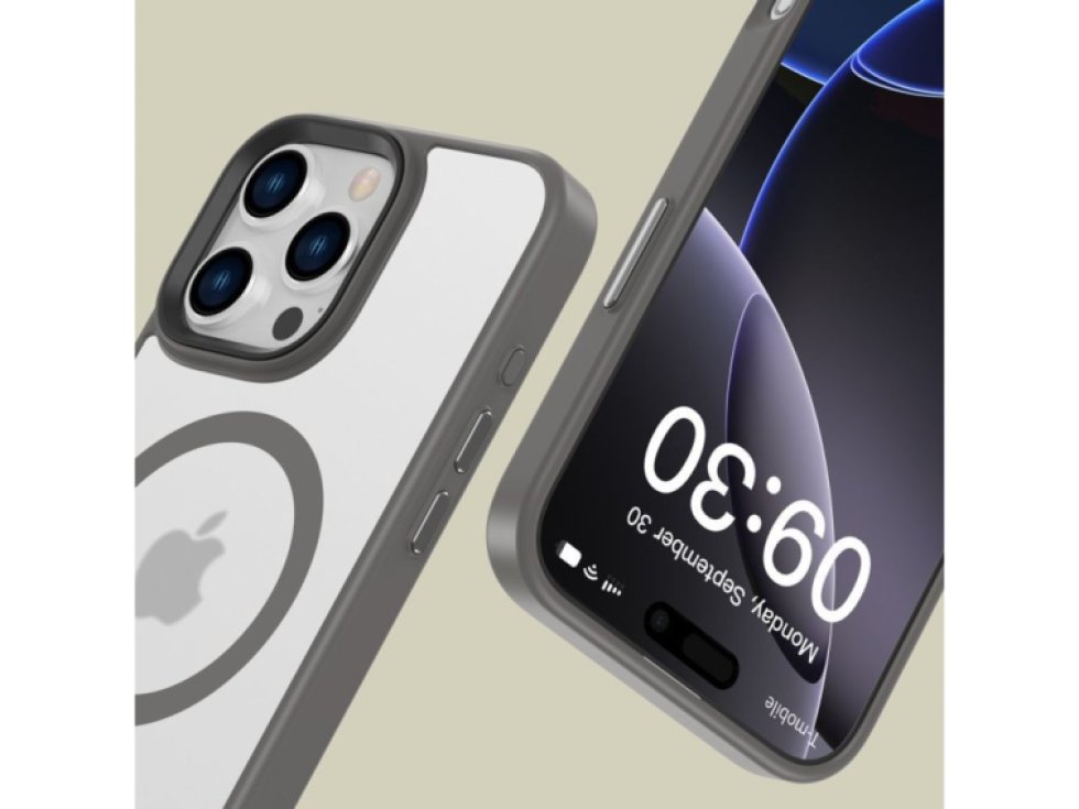 Ochranný kryt na iPhone 16 Pro MAX - Tech-Protect, Magmat MagSafe Matte Titanium