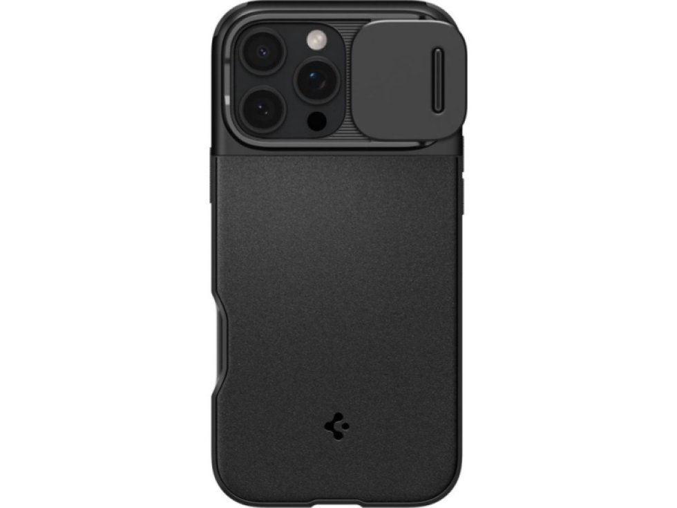 Ochranný kryt na iPhone 16 Pro - Spigen, Optik Armor MagSafe Black