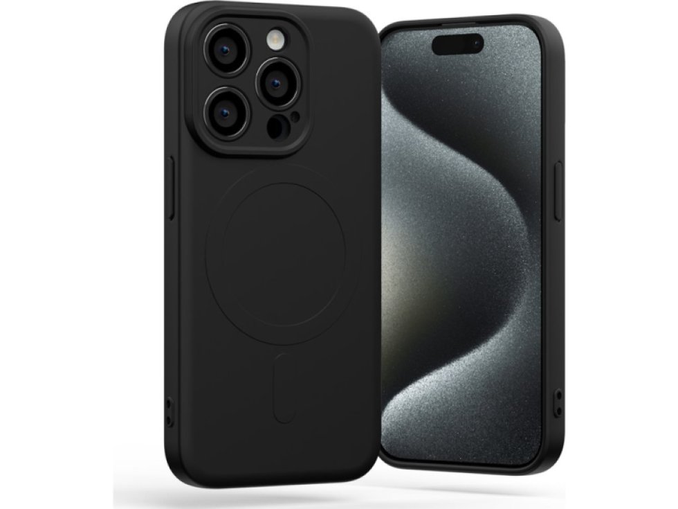 Ochranný kryt na iPhone XS / X - Mercury, SemiSilicon MagSafe Black