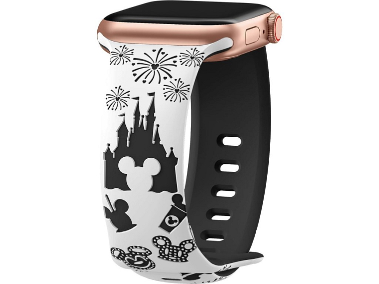 Řemínek gravírovaný myšák pro Apple Watch 38/40/41/42(S10)mm