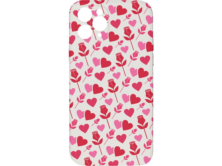 Kryt Srdce a růže pro iPhone 11 Pro