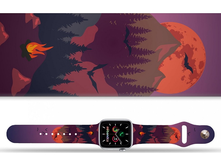 Apple watch řemínek Úplněk na horách
