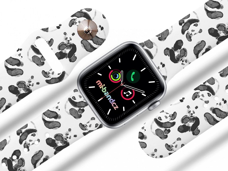 Apple watch řemínek Malované pandy