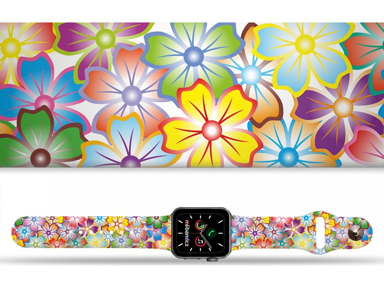 Apple watch řemínek Rozkvetlá louka