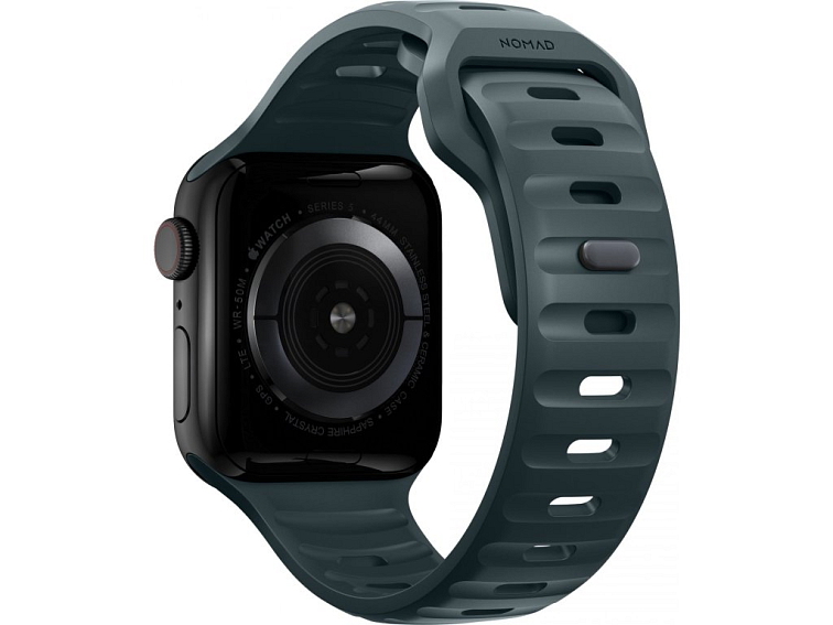 Řemínek pro Apple Watch 44mm / 45mm / 46mm / 49mm - Nomad, Sport Strap Blue