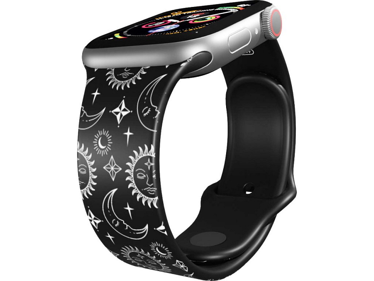 Apple watch řemínek Hvězdárna v bílém