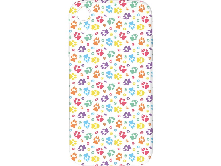 Kryt Barevné tlapičky pro iPhone XR