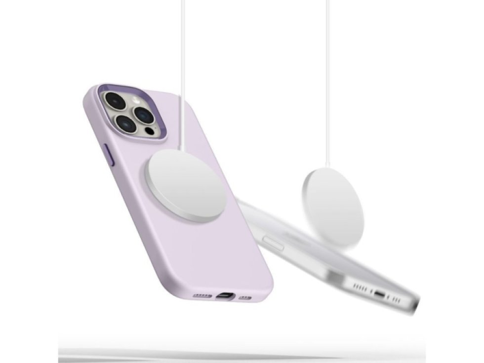 Ochranný kryt na iPhone 15 Pro MAX - Tech-Protect, Pure MagSafe Mauve