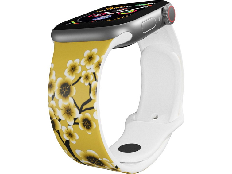 Apple watch řemínek Sakura zlatá