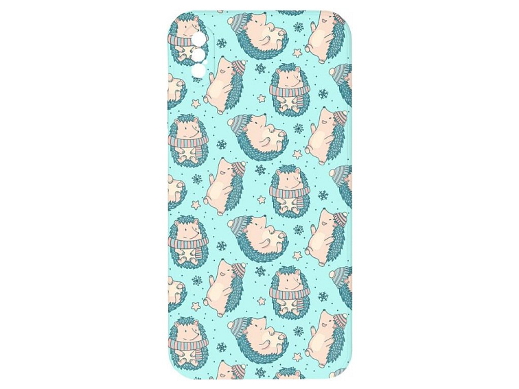 Kryt Ježek se šálou pro iPhone X/XS