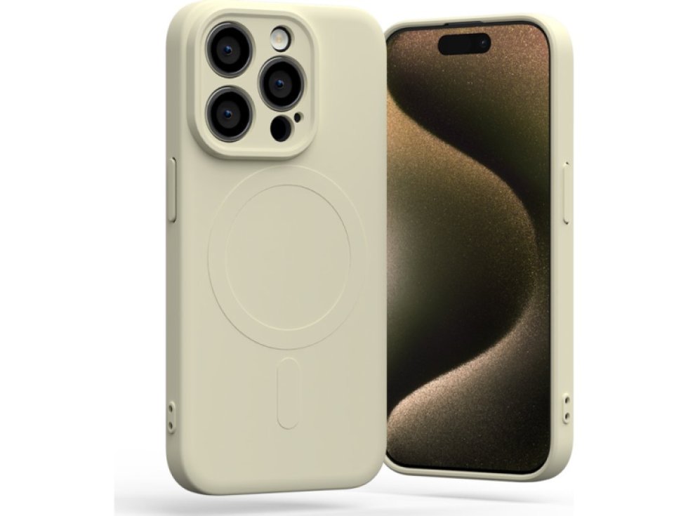 Ochranný kryt na iPhone 12 Pro MAX - Mercury, SemiSilicon MagSafe Stone