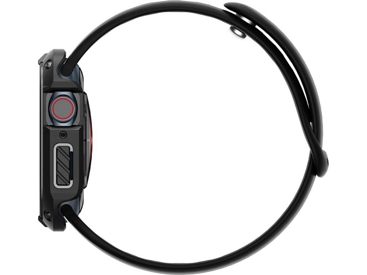 Pouzdro / kryt pro Apple Watch 45mm - Spigen, Tough Armor Black
