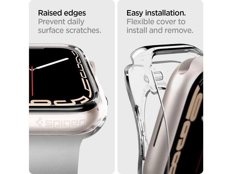 Liquid pro Apple Watch 44mm / 45mm ACS04196 transparentní