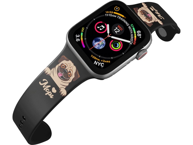 Apple watch řemínek Mopsík