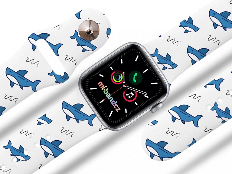 Apple watch řemínek Žraloci