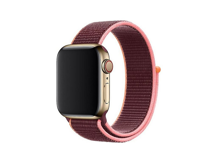 Nylonový řemínek na Apple Watch - Plum