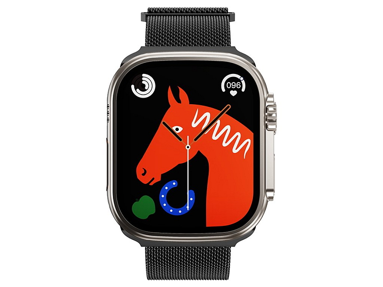 Hoco Řemínek na Apple Watch 44mm / 45mm / 46mm / 49mm - Hoco, AS101 Milan Black