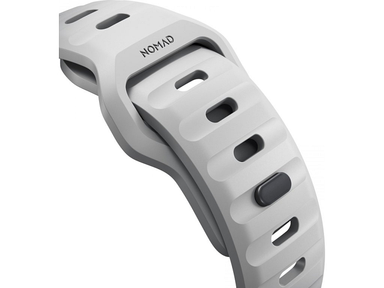 Řemínek pro Apple Watch 44mm / 45mm / 46mm / 49mm - Nomad, Sport Strap Gray