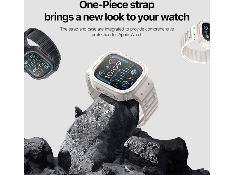Supcase Unicorn Beetle pro Apple Watch 44mm / 45mm černá