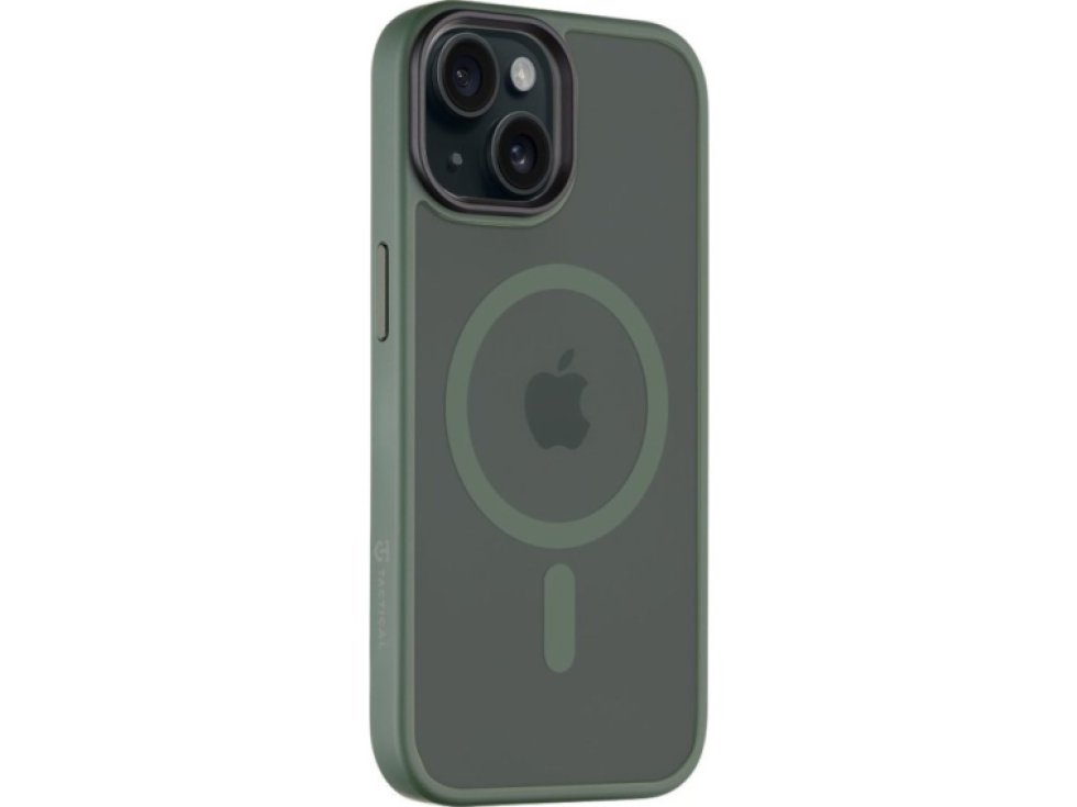 Ochranný kryt na iPhone 15 - Tactical, MagForce Hyperstealth Forest Green