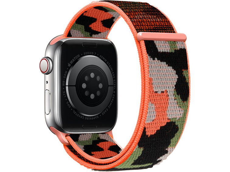 Nylonový řemínek kamufláž pro Apple Watch 38/40/41/42(S10)mm