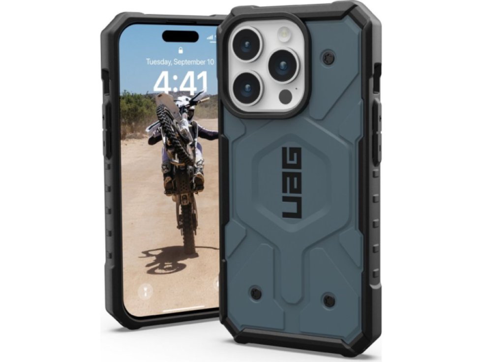 Ochranný kryt na iPhone 15 Pro - UAG, Pathfinder MagSafe Cloud Blue