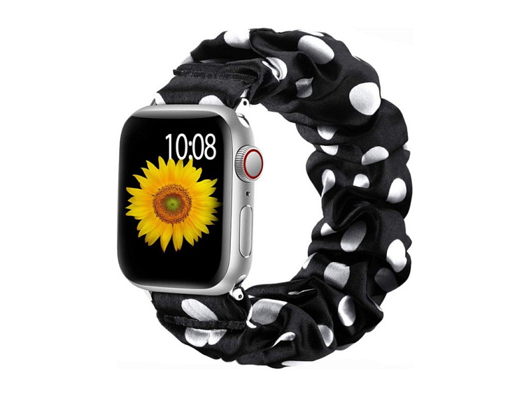 Stylový řemínek pro Apple Watch - Černo-bílý