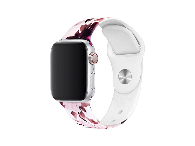 Řemínek s potiskem pro Apple Watch - Rosaria