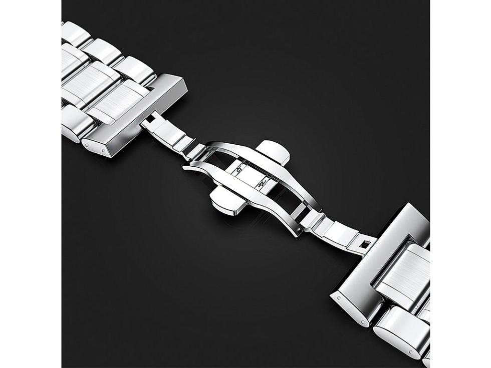 Řemínek na Apple Watch 38mm / 40mm / 41mm / 42mm - Hoco, WA32 Grand Silver