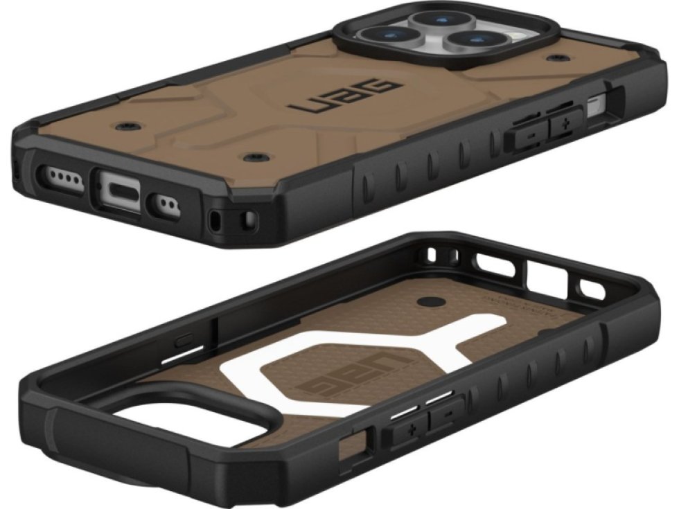 Ochranný kryt na iPhone 15 Pro - UAG, Pathfinder MagSafe Dark Earth