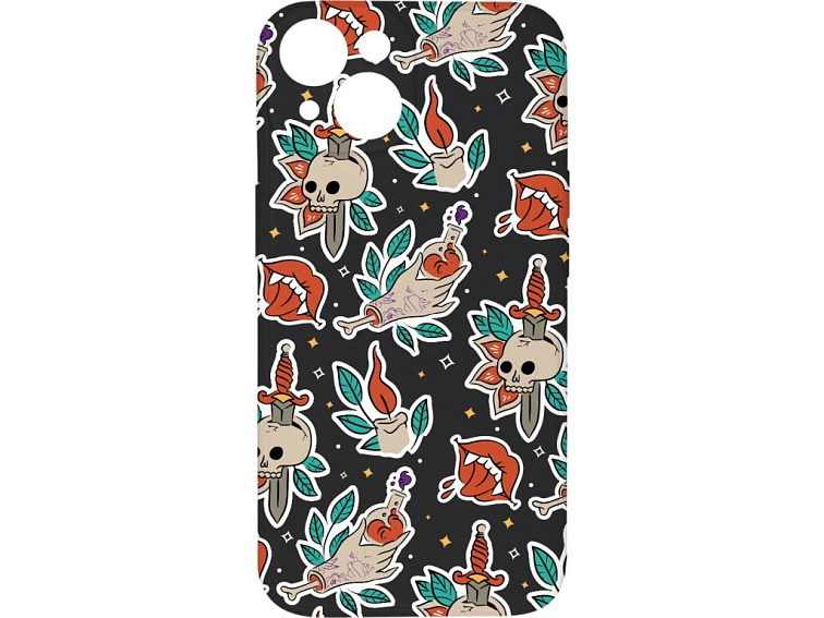 Kryt Samolepky halloween pro iPhone 15 Plus