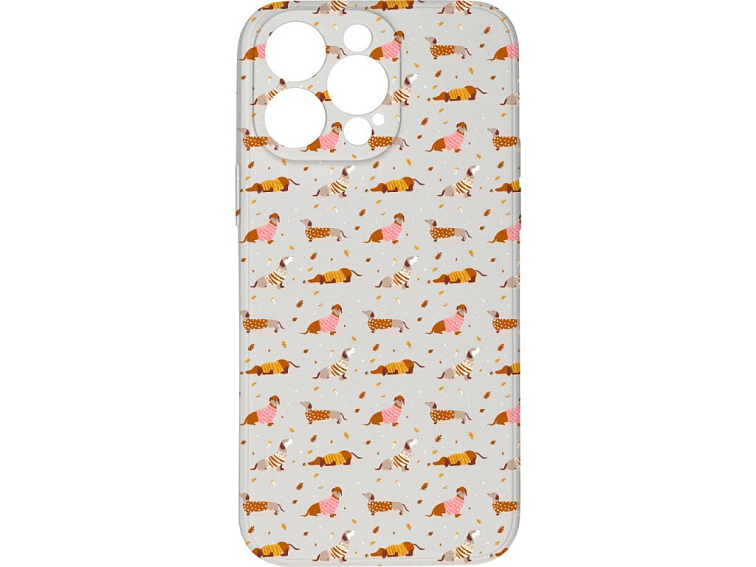 Kryt Jezevčíci ve svetru pro iPhone 15 Pro