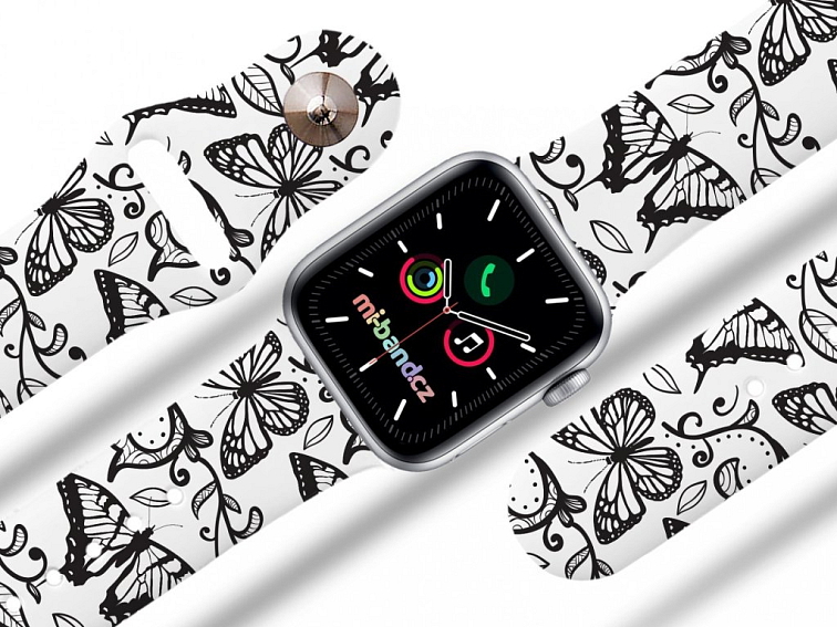 Apple watch řemínek Motýli