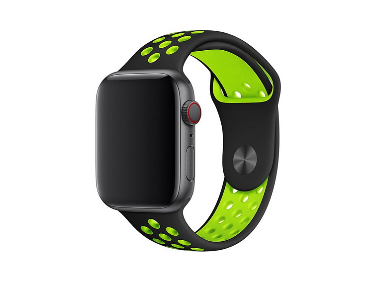 Sportovní řemínek na Apple Watch - Black-Volt