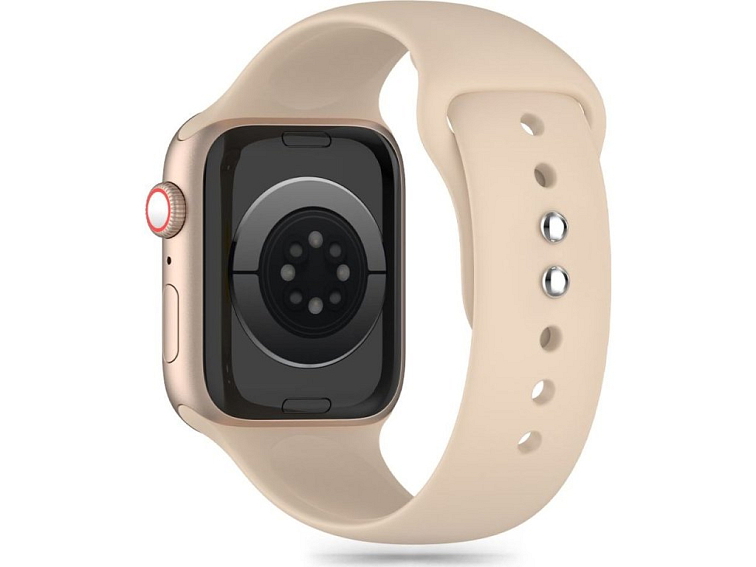 Řemínek pro Apple Watch 38mm / 40mm / 41mm / 42mm - Tech-Protect, Silicone Walnut