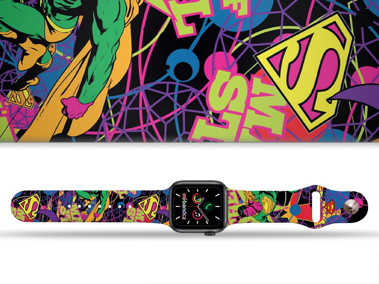 Apple watch řemínek Superman - Graffiti