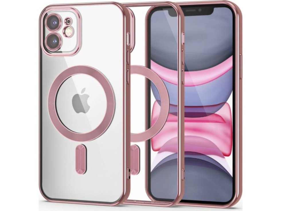 Ochranný kryt na iPhone 11 - Tech-Protect, Magshine MagSafe Rose