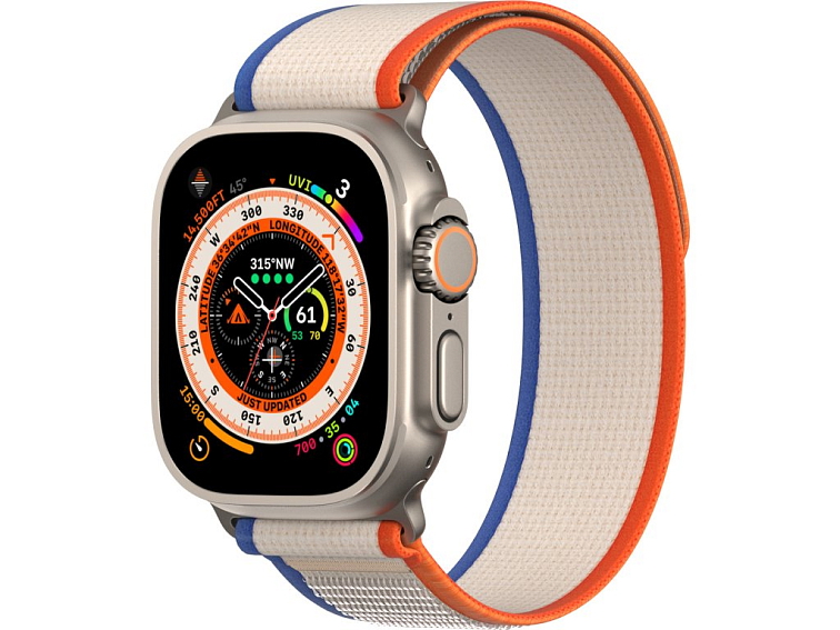 Řemínek na Apple Watch 38mm / 40mm / 41mm / 42mm - DuxDucis, YJ Orange/Beige